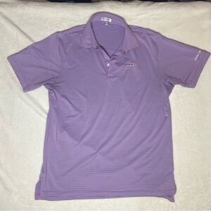 Peter Millar Summer Comfort x Desert Mountain Performance Golf Polo Mens Large